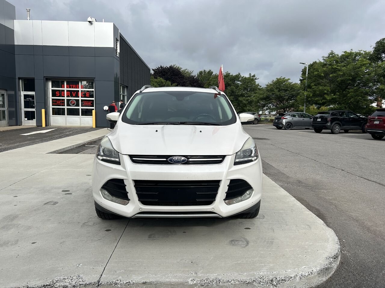 Ford Escape Titanium 2016 Blanc Châteauguay - photo #6
