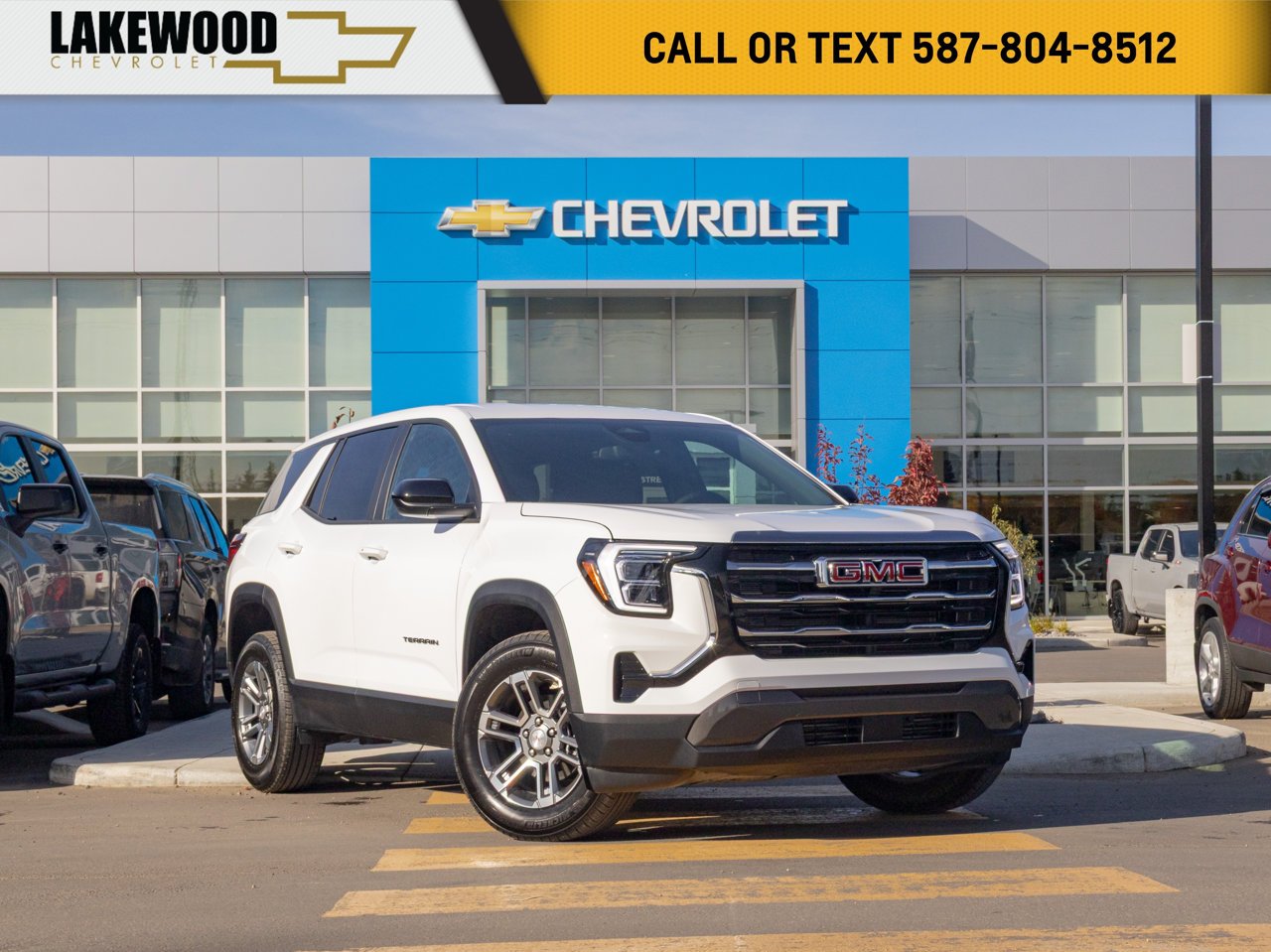 2026 GMC Terrain AWD 4dr Elevation White Sherwood Park - photo #0