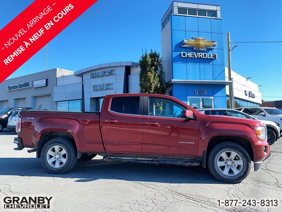 2018 GMC Canyon SLE cabine multiplace 4RM, 140,5 po Red