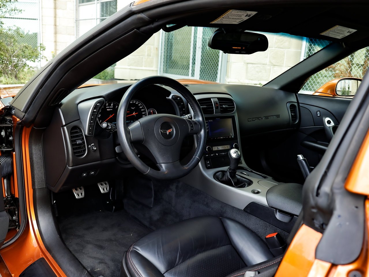 2007 Chevrolet Corvette 2dr Cpe Z06 Orange Sherwood Park - photo #16