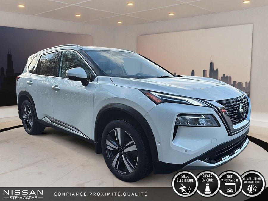 2021 Nissan Rogue TRACTION INTÉGRALE | TOIT OUVRANT PANORAMIQUE | CUIR | BOSE | UN SEUL PROPRIÉTAIRE White