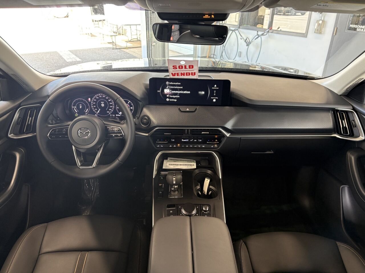 MAZDA CX-90 hybride rechargeable GS-L TI 2026 Bleu cristal foncé mica Châteauguay - photo #13