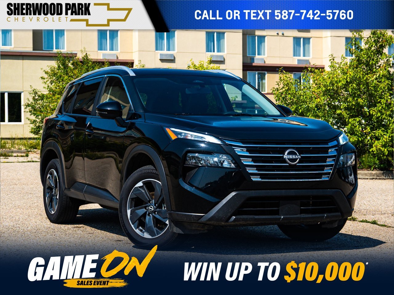 2025 Nissan Rogue AWD SV Moonroof Black Sherwood Park - photo #0