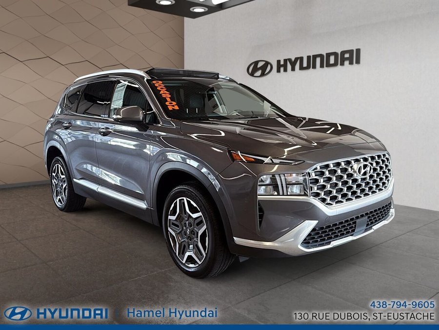 Hyundai Santa Fe Hybrid 2021 2021 Gris