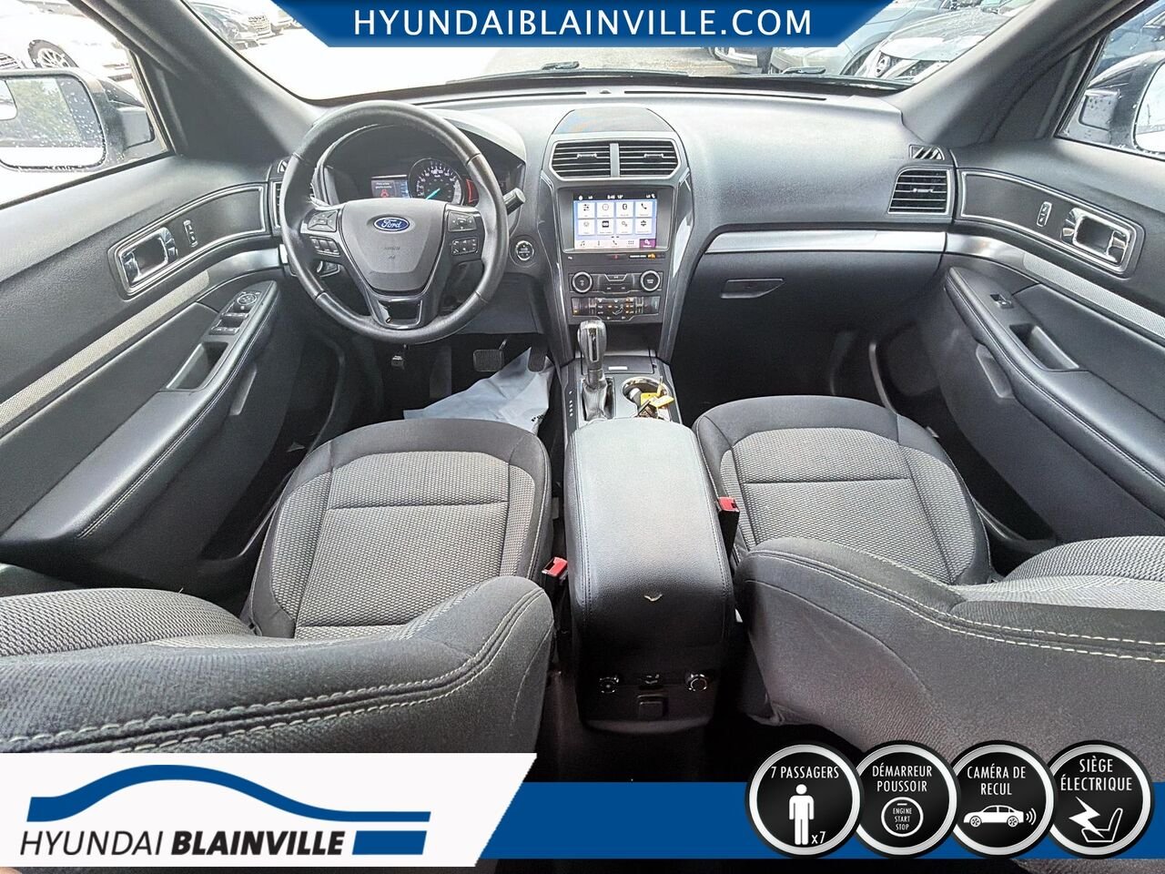 Ford Explorer 2018 Blanc Blainville - photo #21