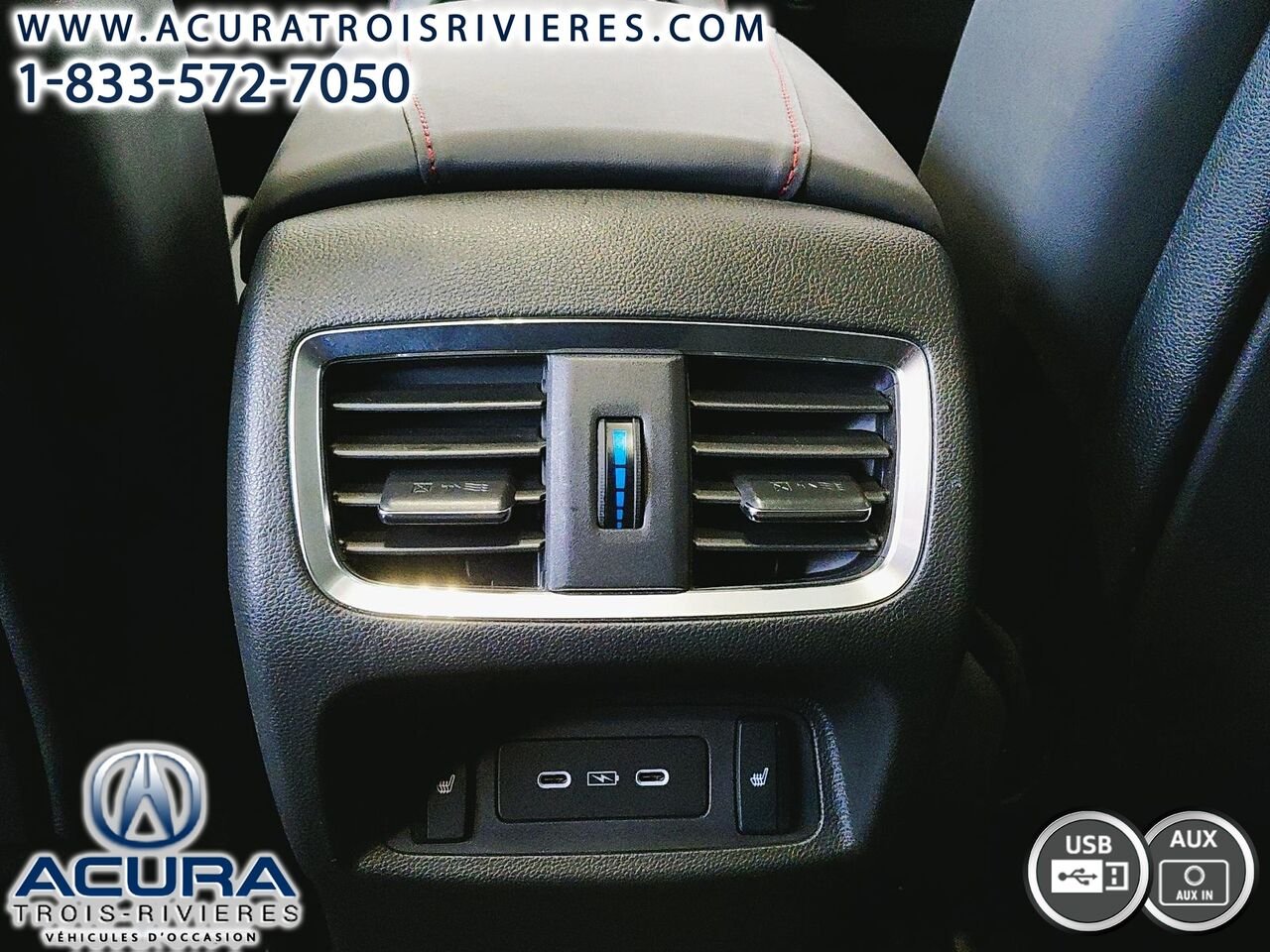 Acura RDX PLATINUM CARBONE 2023 Gris Trois-Rivières - photo #17