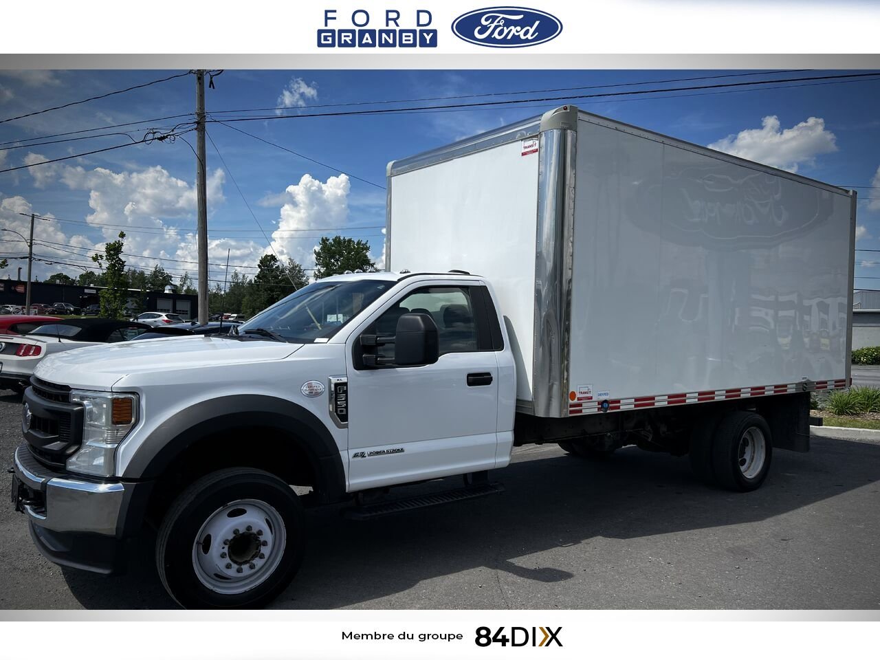 Ford Super Duty F-550 DRW 2022 Blanc Granby - photo #7