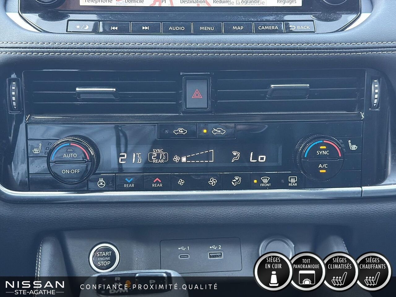 2021 Nissan Rogue White Sainte-Agathe-des-Monts - photo #18