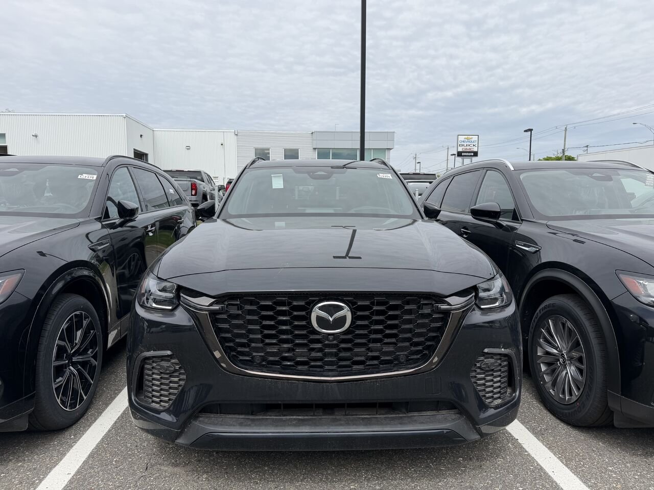 2026 MAZDA CX-70 PHEV Jet Black Mica Ste-Marie - photo #1