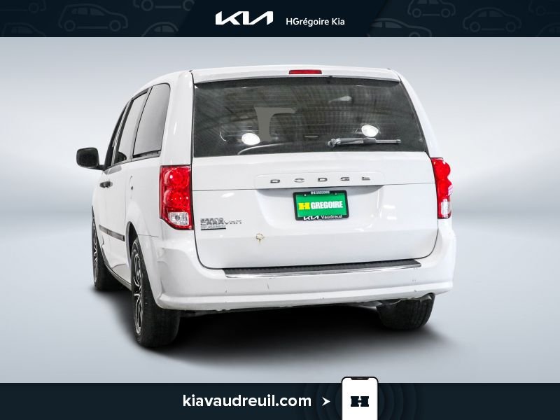 Dodge GR Caravan 2017 Blanc Blainville - photo #4