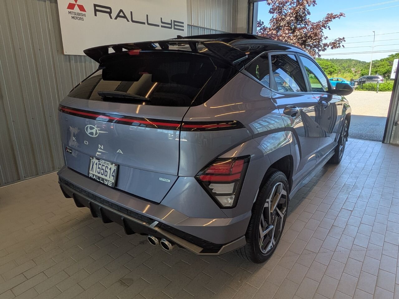 2024 Hyundai Kona Grey Gatineau - photo #20