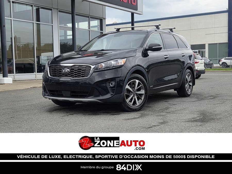 Kia Sorento EX AWD AWD + 7 PLACES + 1 PROPRIÉTAIRE 2020 Noir