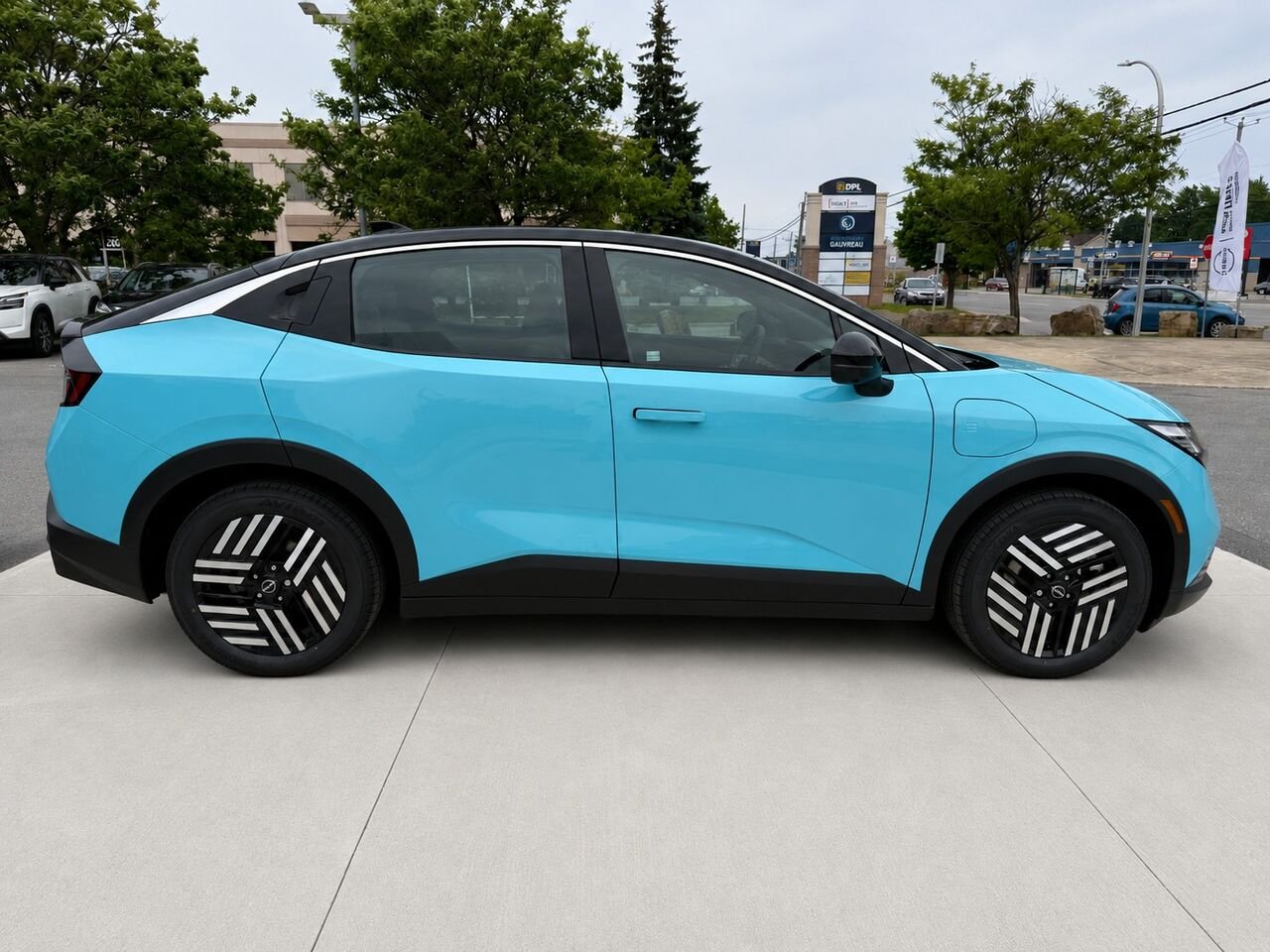 NISSAN LEAF LEAF SV+ 2026 Bleu turquoise/Noir Châteauguay - photo #5