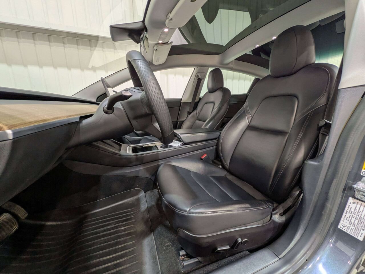 Tesla Model 3 Standard Range Plus RWD 2021 Gris Val-David - photo #1