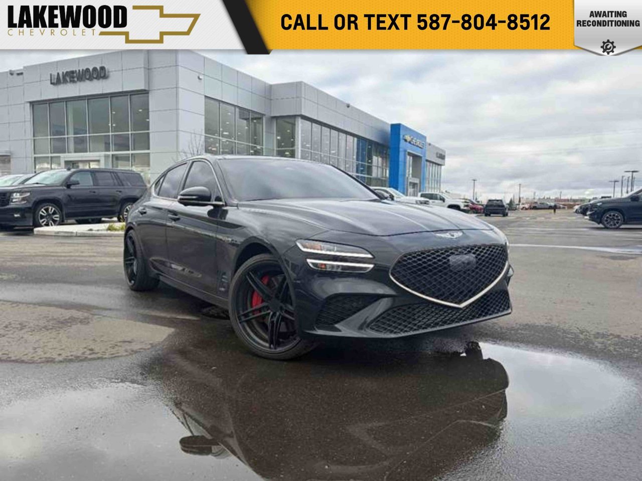 2023 Genesis G70 3.3T Sport AWD Vik Black Sherwood Park - photo #0