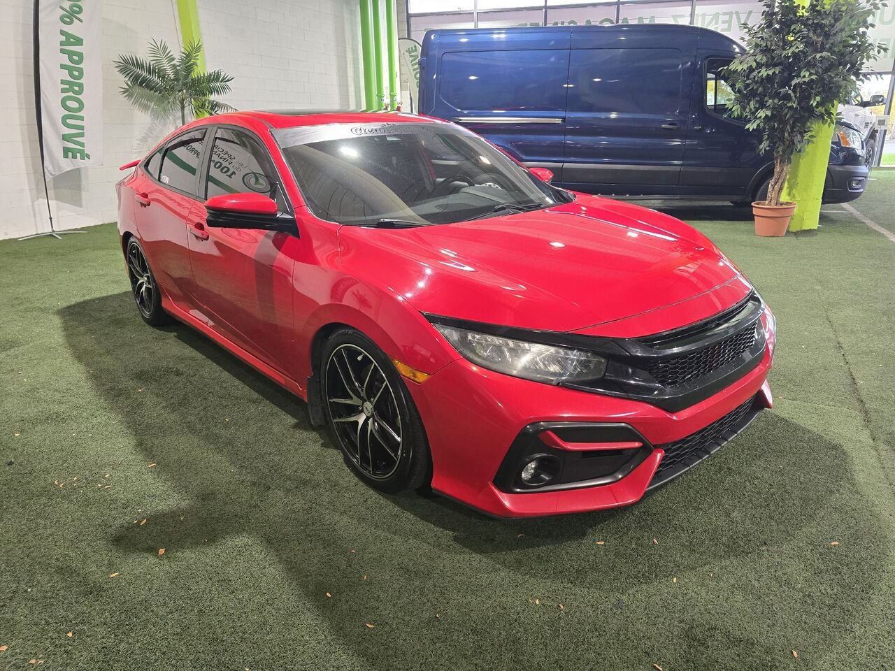2020 Honda Civic Si berline Red  - photo #7