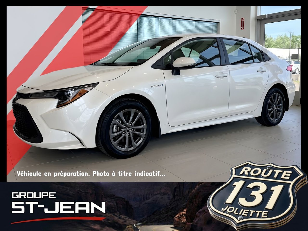 2023 Toyota Corolla LE White Notre-Dame-des-Prairies - photo #0