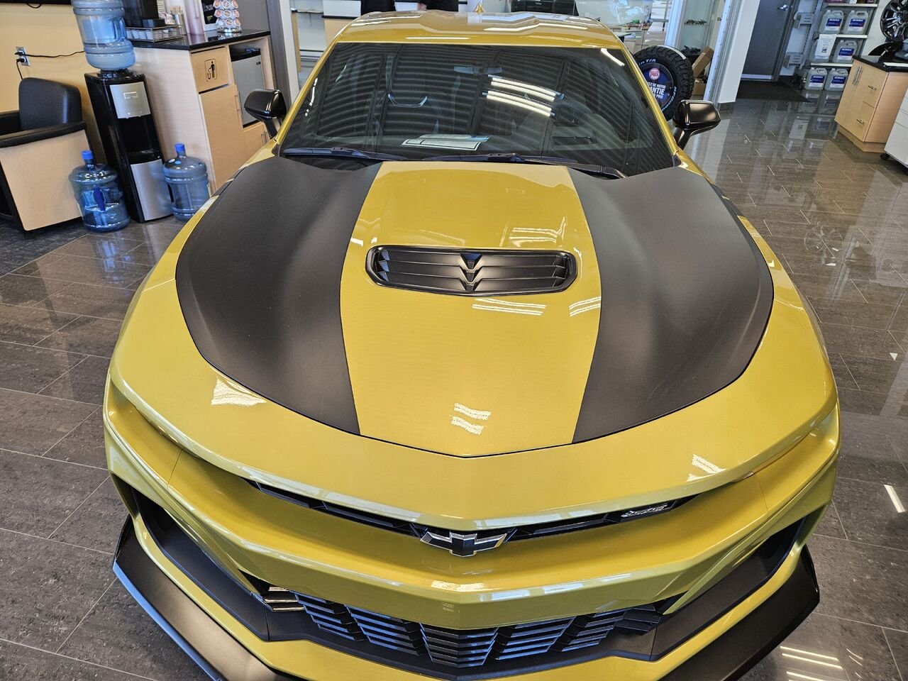 2024 Chevrolet Camaro Coupé 2 portes 1SS Yellow Thetford Mines - photo #2