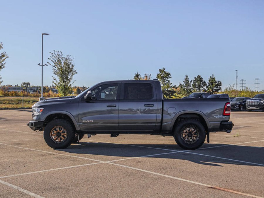 2022 Ram 1500 Laramie Sport Level B 3.0L | Aftermarket Body Armor Bumpers Grey