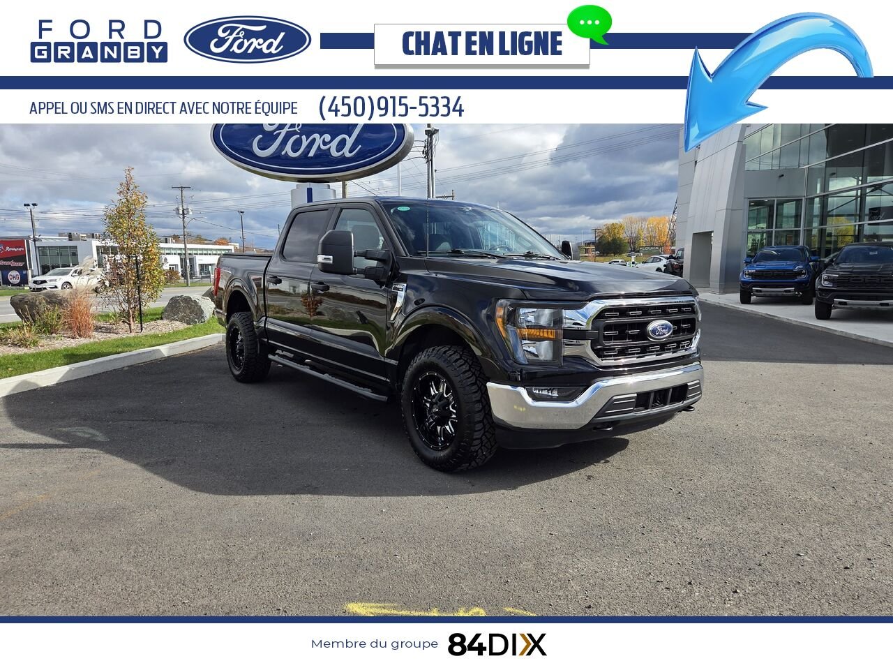 2023 Ford F-150 Black Granby - photo #0