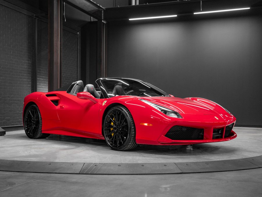 2018 Ferrari 488 Spider 2018 Red