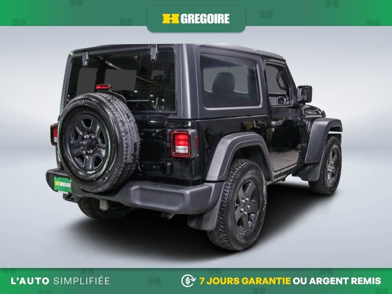 Jeep Wrangler 730494A | SPORT 4WD AUTO MAGS CAM RECUL BLUETOOTH 2022 Noir Laval - photo #7