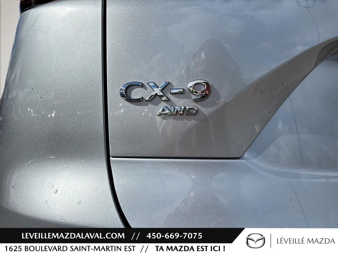2023 Mazda CX-9 GS luxe TI Silver Laval - photo #9