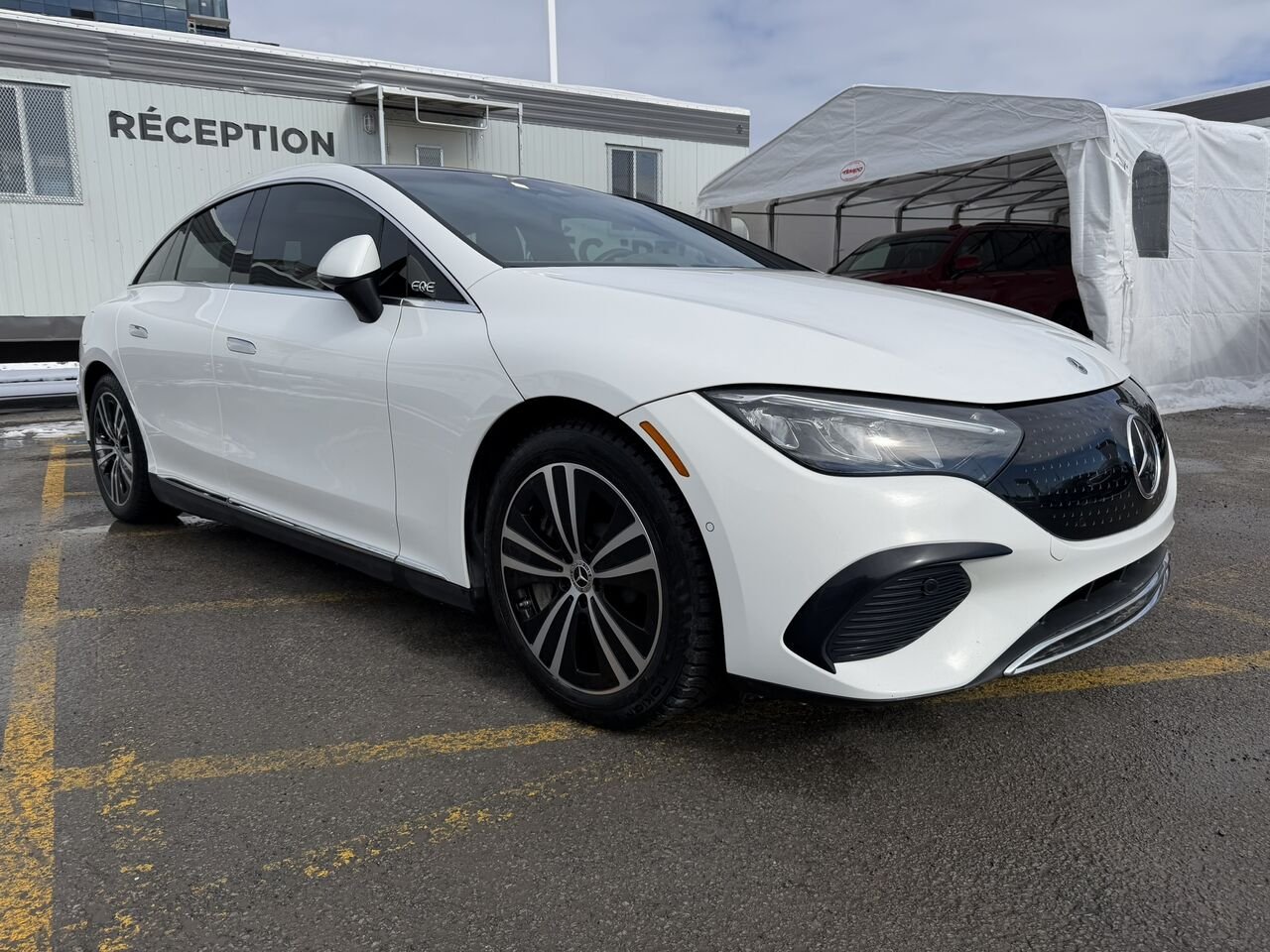 Mercedes-Benz EQE EQE 500 4MATIC STOCK XP5733 2024 Blanc Laval - photo #5