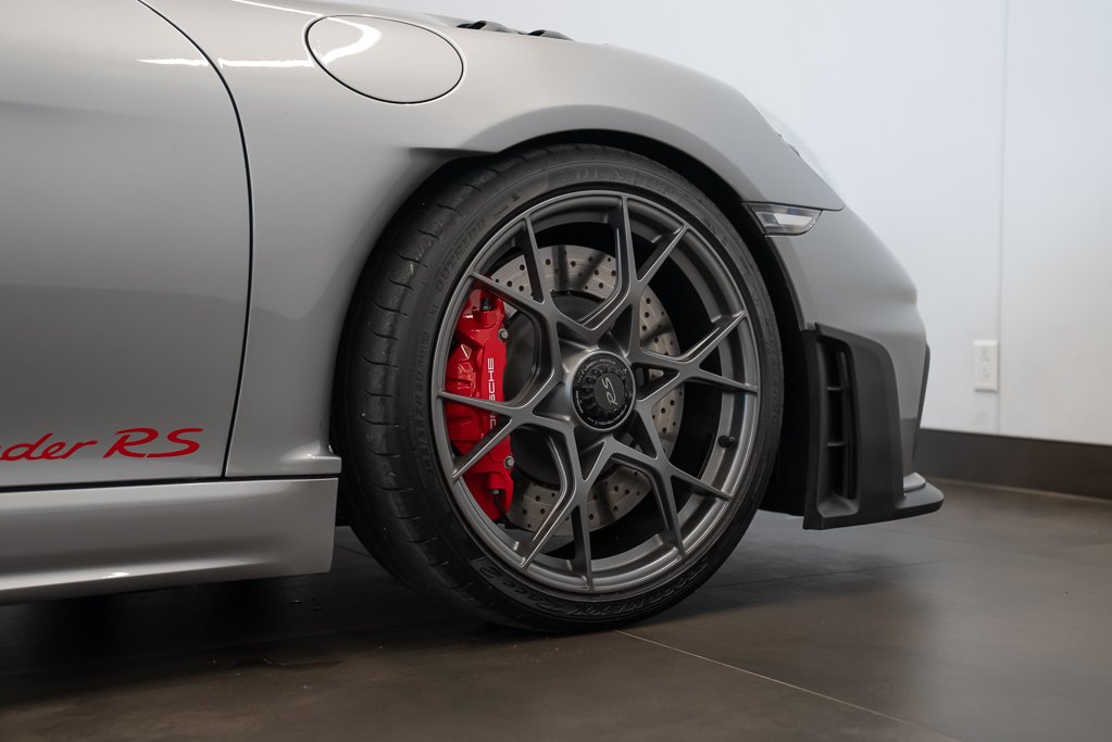 2024 Porsche 718 Spyder RS Roadster Spyder Silver Kirkland - photo #9