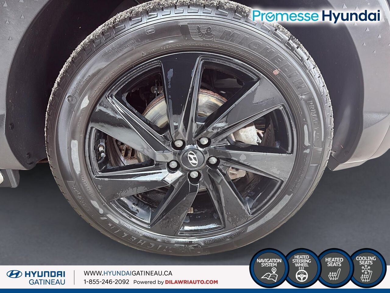 2023 Hyundai Santa Cruz Ultimate TI*** cuir , toit ouvrant , navigation et plus *** Black Ottawa & Gatineau - photo #6