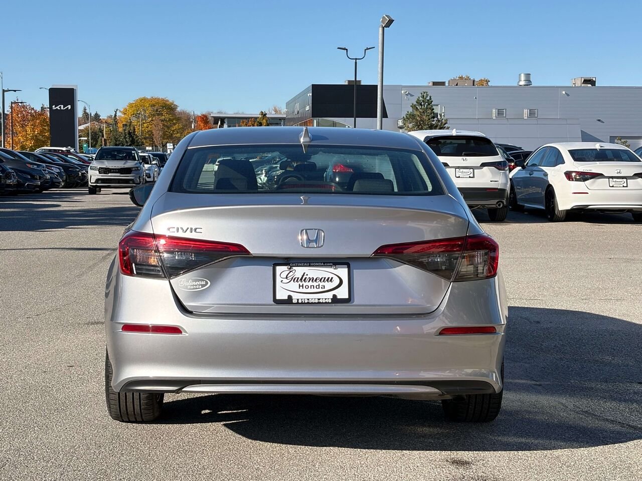2022 Honda Civic EX Grey Gatineau - photo #4