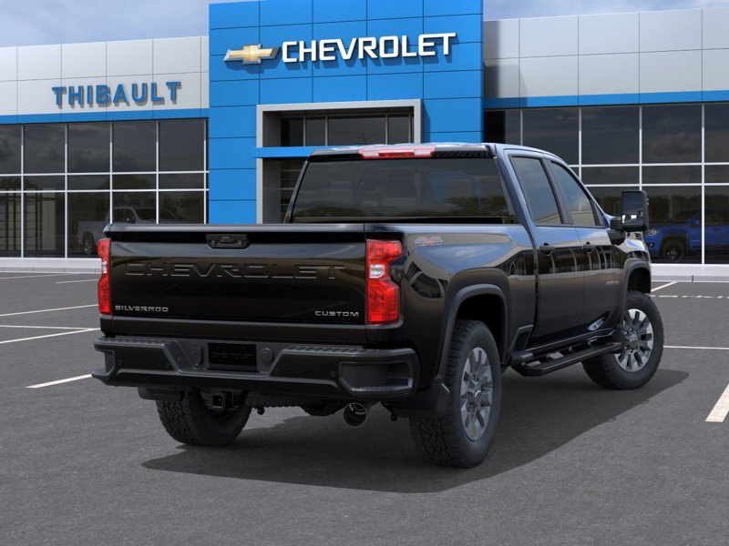 CHEVROLET SILVERADO 2500HD Custom cabine multiplace 4RM 159 po 2026 Noir Sherbrooke - photo #3