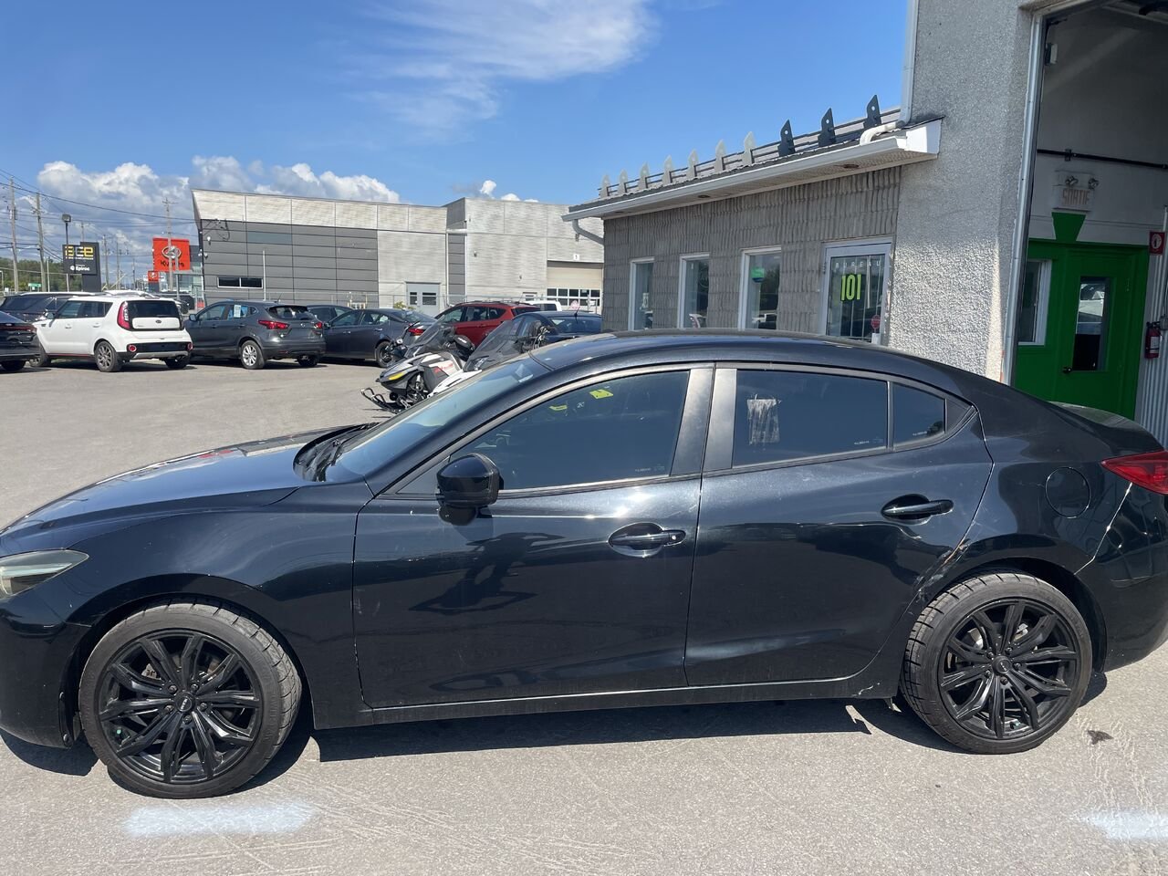 Mazda Mazda3 2018 Noir Longueuil, - photo #3