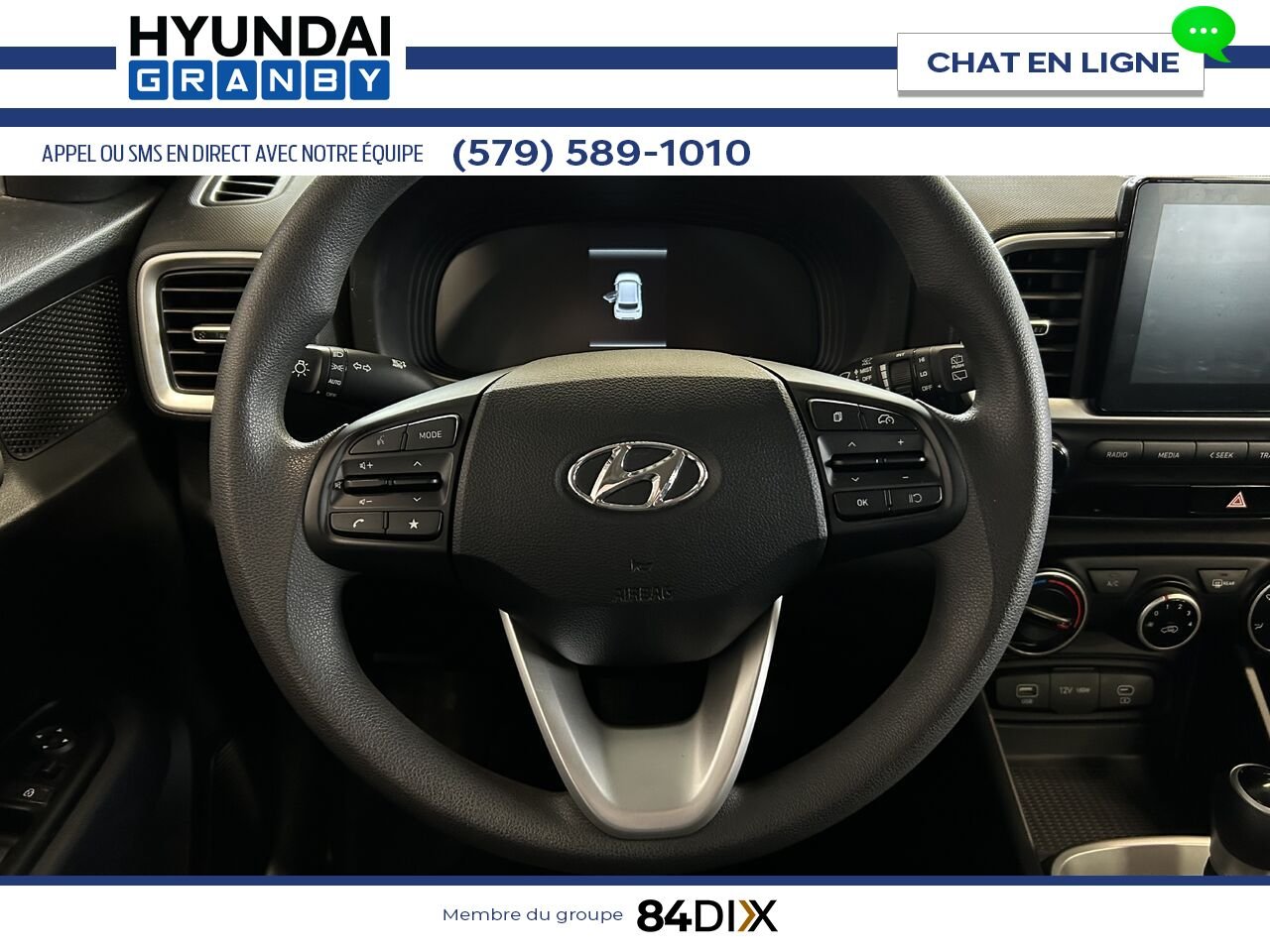 Hyundai Venue 2023 Gris Granby - photo #13