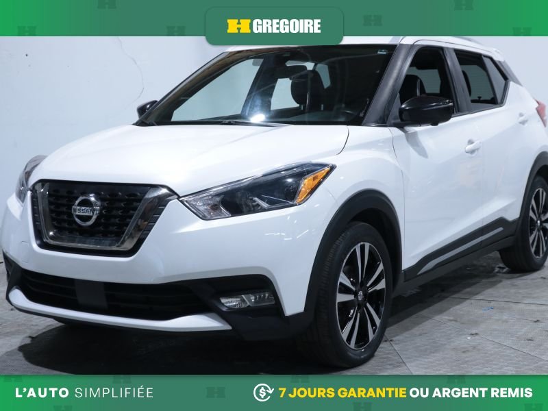 2020 Nissan Kicks SR AUTO AC CUIR MAGS CAM RECULE BLUETOOTH White