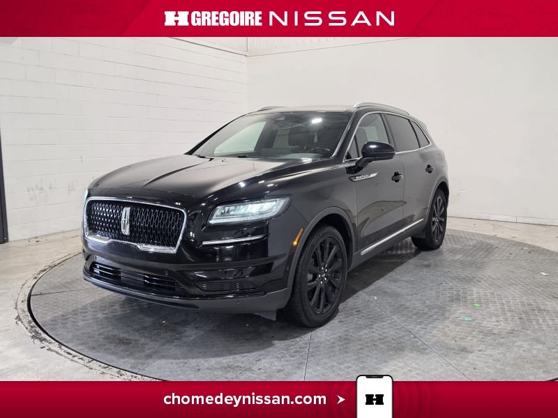 Lincoln Nautilus Reserve * AWD * Cuir Brun * Caméra * Toit 2022 Noir