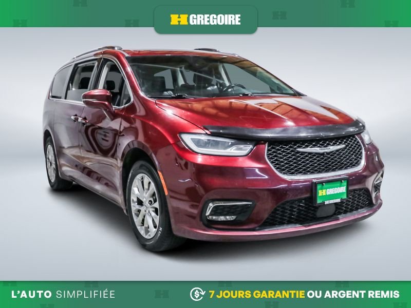Chrysler Pacifica Touring-L Plus AUTO AC CUIR TOIT NAV CAM RECULE BL 2021 Rouge