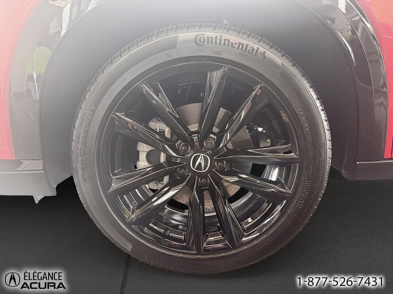 2026 ACURA ADX A-SPEC PLATINUM ÉLITE | 26087 Milano Red Granby - photo #7