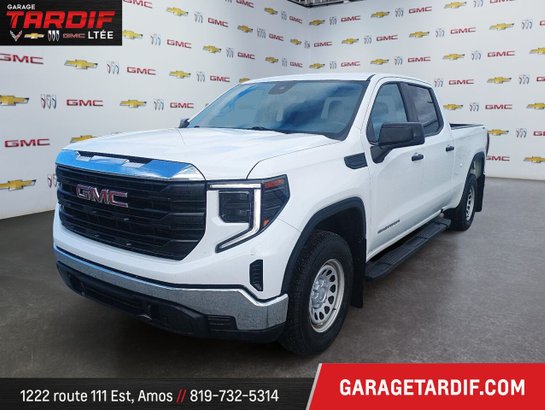 2022 GMC SIERRA 1500 4WD CREW CAB PICKUP PRO White