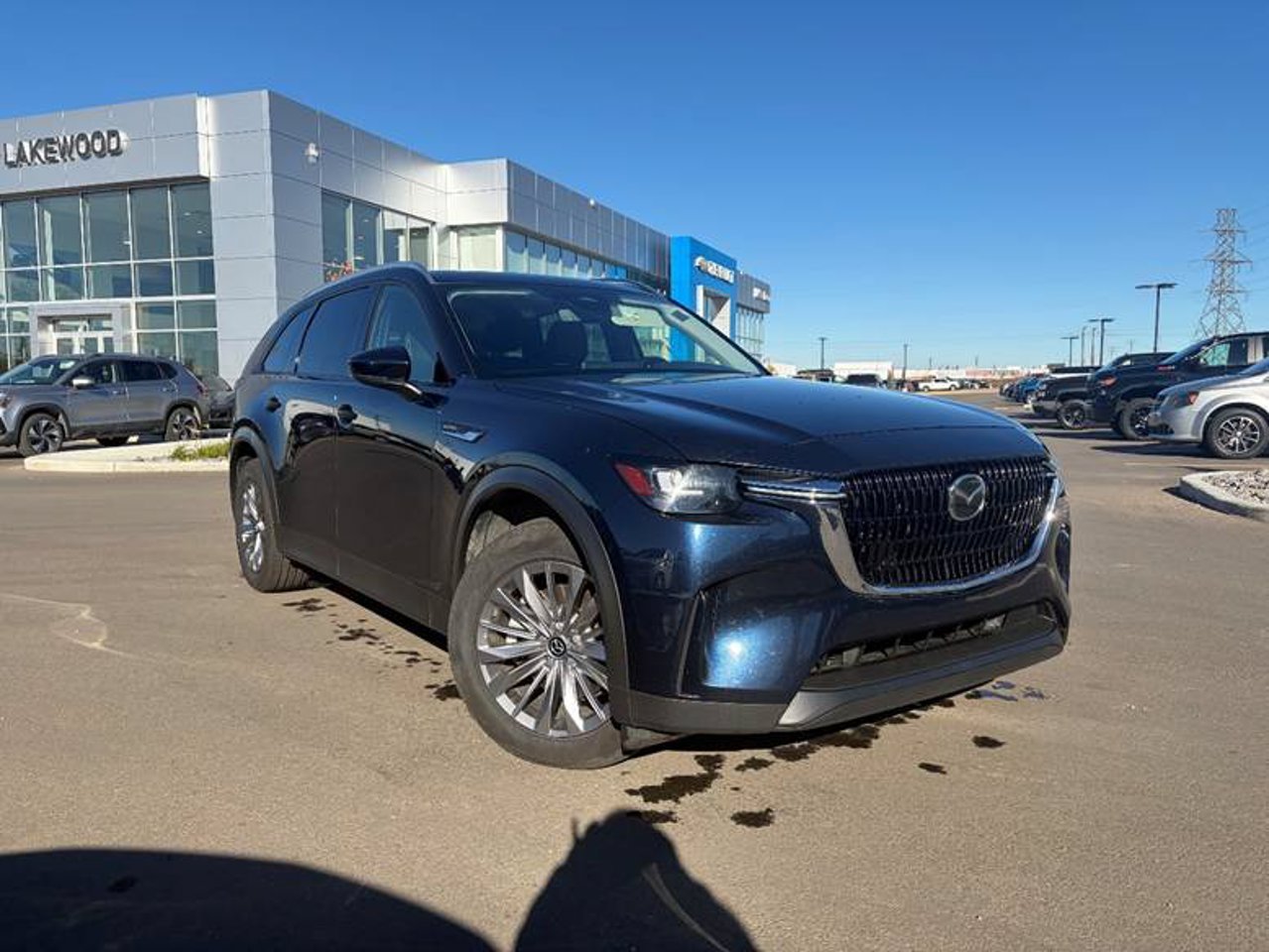 2025 Mazda CX-90 MHEV GS-L AWD Blue Sherwood Park - photo #1