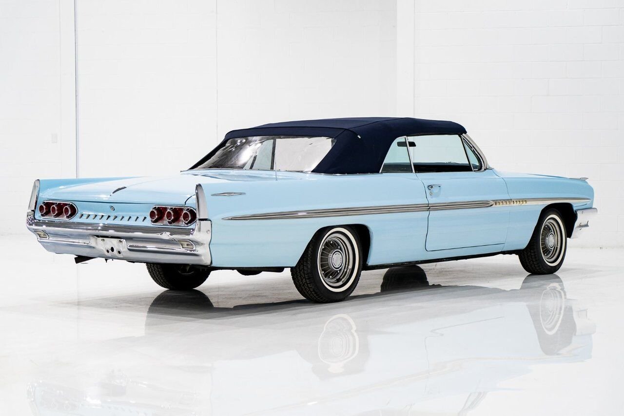 1961 Pontiac Bonneville **PRIX EN USD**C8 Suffix 389cu.in. TriPower 4 Speed Blue Montreal - photo #56