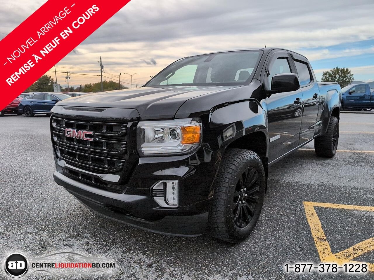 2022 GMC Canyon ELEVATION CREW CAB | BD0439 Black Granby - photo #0