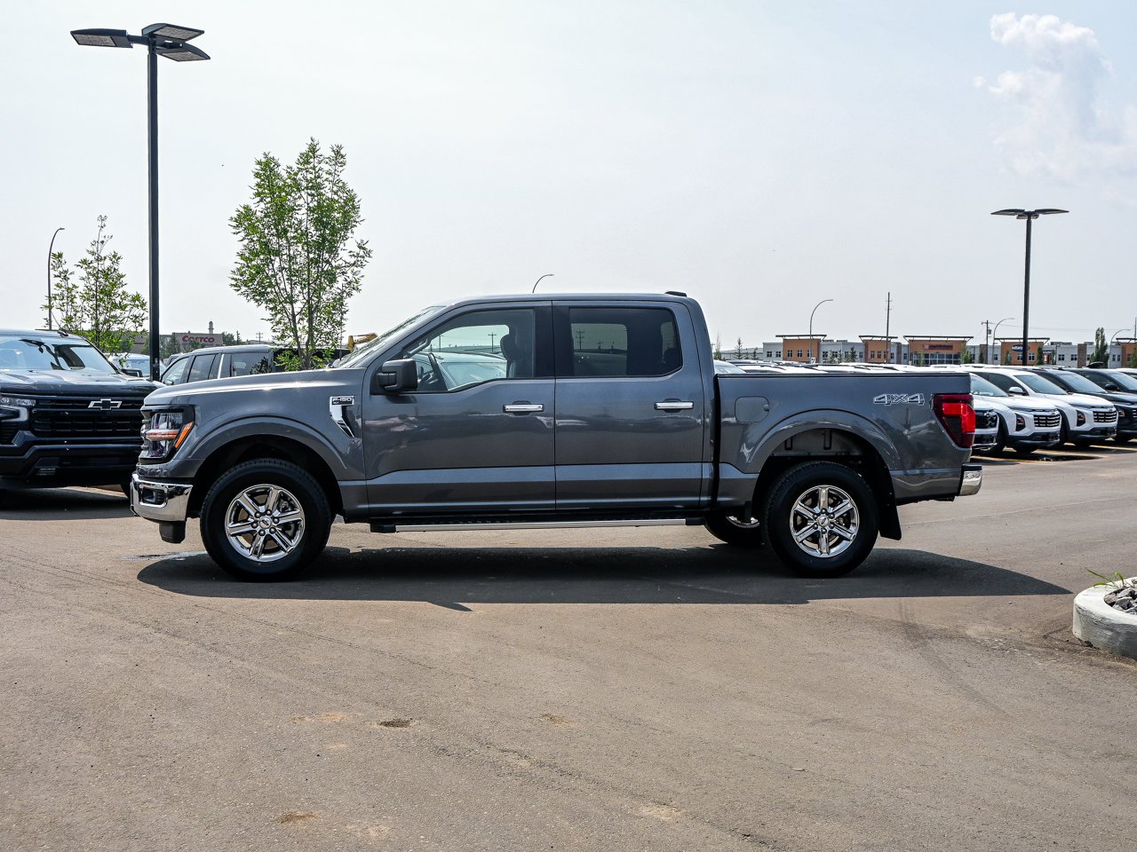 2025 Ford F-150 XLT 4WD SuperCrew 5.5' Box Grey Sherwood Park - photo #9