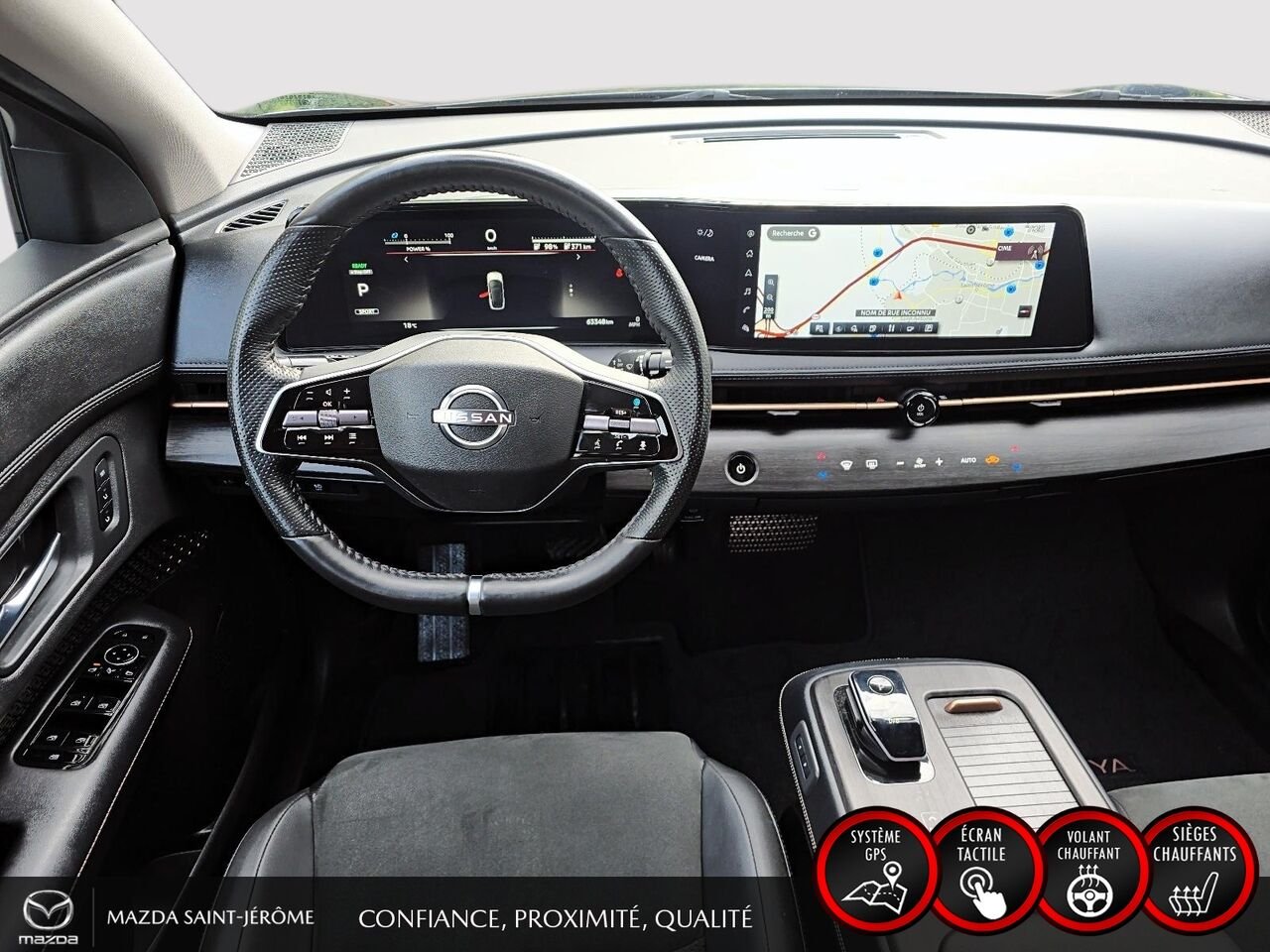 2023 Nissan ARIYA ENGAGE | 348 KM D'AUTONOMIE | RECHARGE RAPIDE 130 KW | 1 PROPRIÉTAIRE Blue Saint-Jérôme - photo #21
