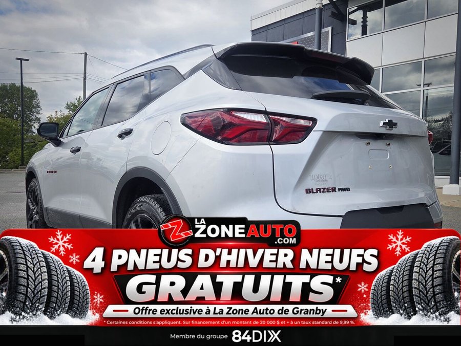 Chevrolet Blazer AWD 4500lbs capacite de remorquage 2022 Argent