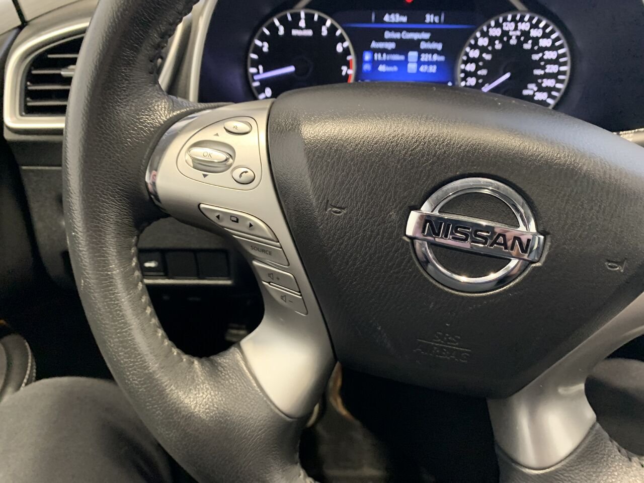 Nissan Murano SL AWD AWD+3.5L+ROOF+NAV+CUIR 2017 Rouge Châteauguay - photo #32