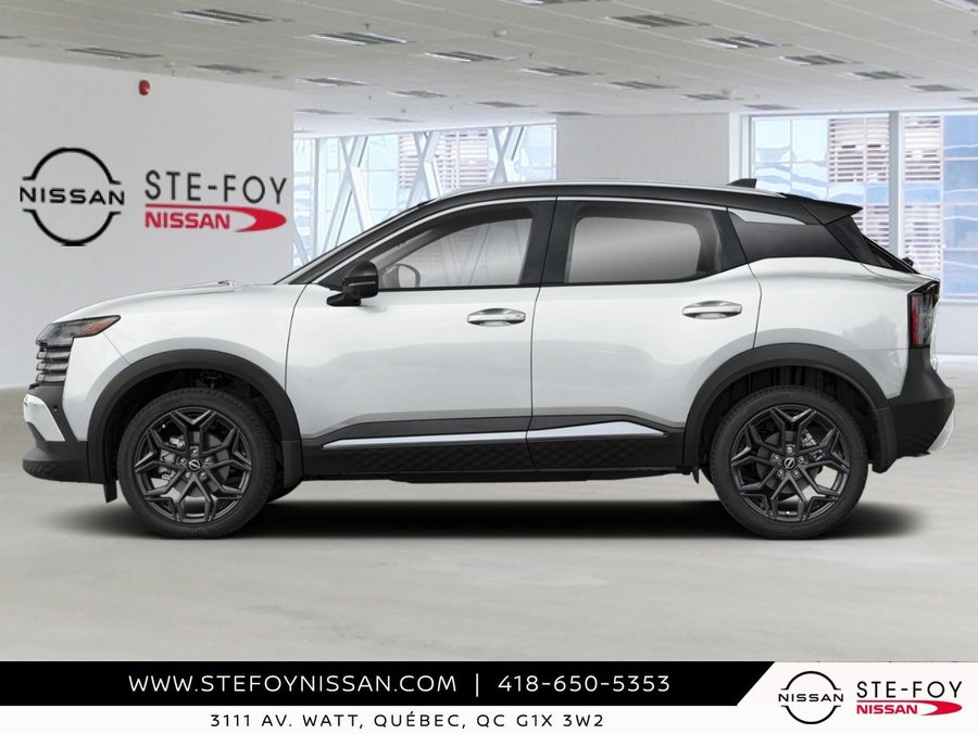 NISSAN Kicks 2026 2026 Blanc d'Aspen triple couche/Noir intense