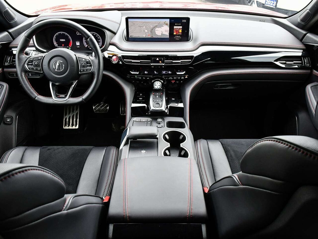 2023 Acura MDX A-Spec - ACURA CERTIFIED Red Etobicoke - photo #28