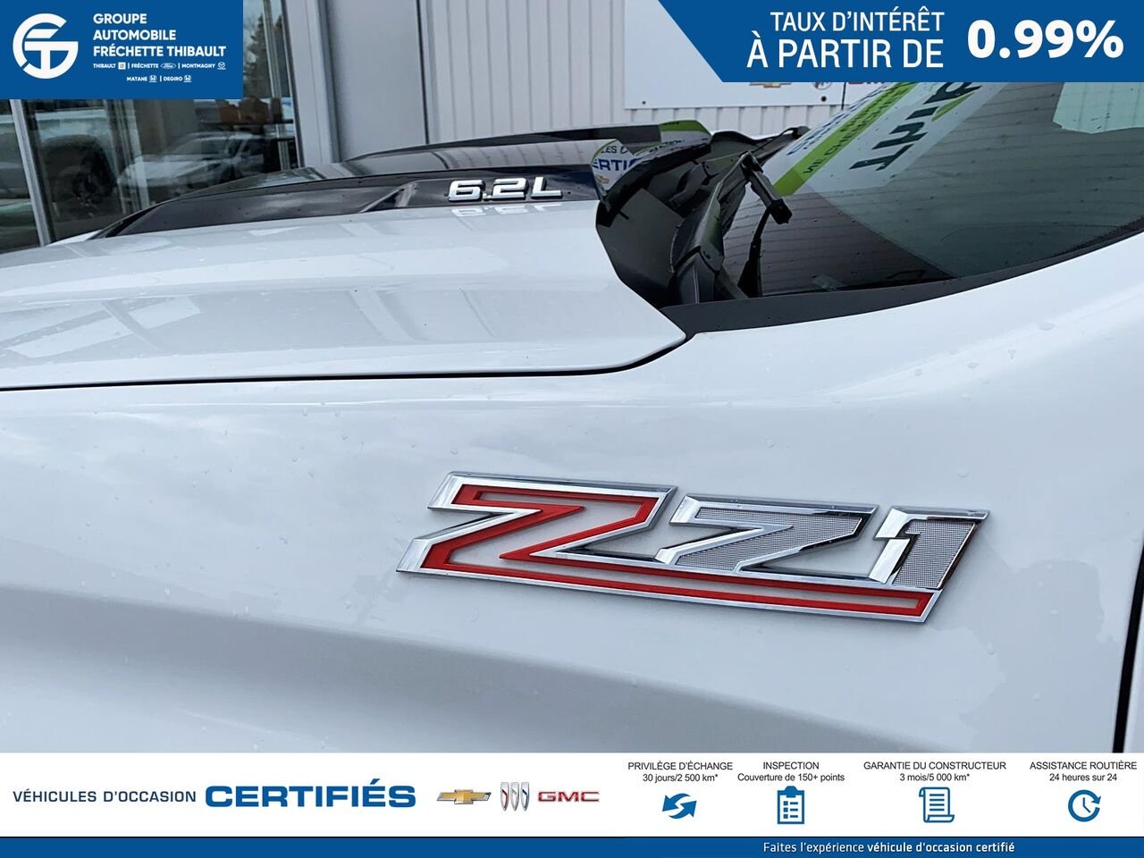 CHEVROLET SILVERADO LT Trail Boss cabine multiplace 4RM 157 po 2024 Blanc Montmagny - photo #17