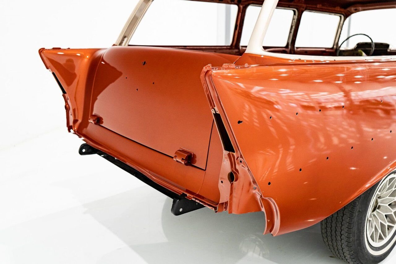 Chevrolet Bel Air PRIX EN USD | Project Wagon Completely Restored Shell 1957 Montréal - photo #5